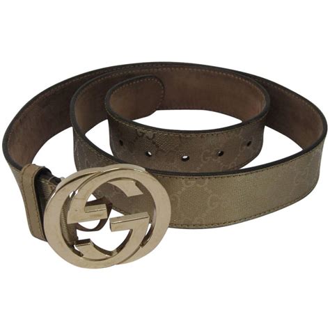 gucci interlocking g belt gold|gucci belt with tiger buckle.